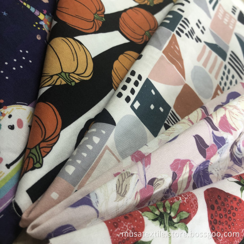 OEM Hot Sale Printed Cotton Poplin Fabric